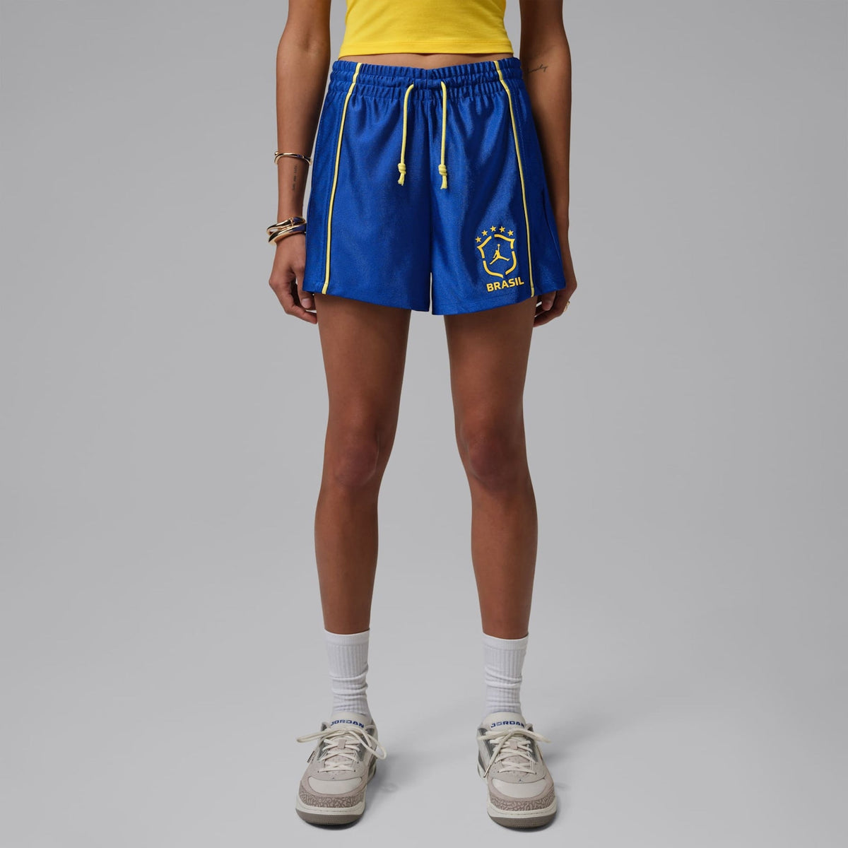 Shorts Brasil Jordan Brooklyn Knit Feminino