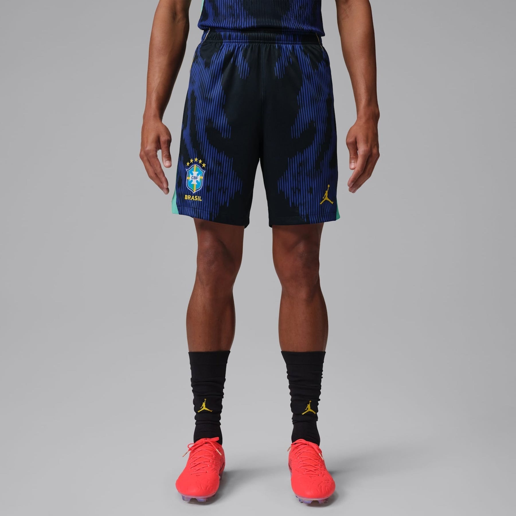 Shorts Brasil Jordan II 2026/27 Torcedor Pro Masculino