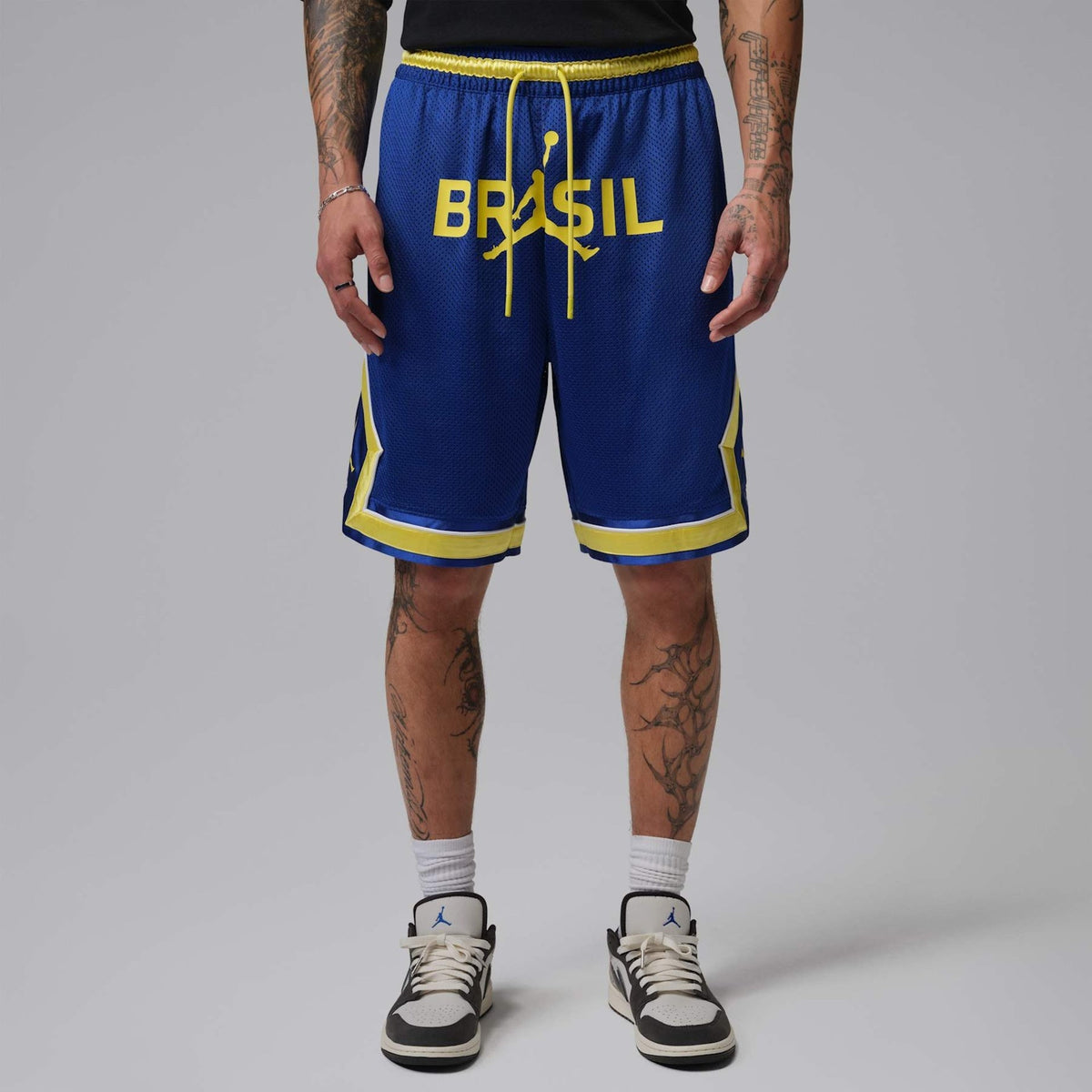Shorts Brasil Jordan Mesh Diamond Masculino