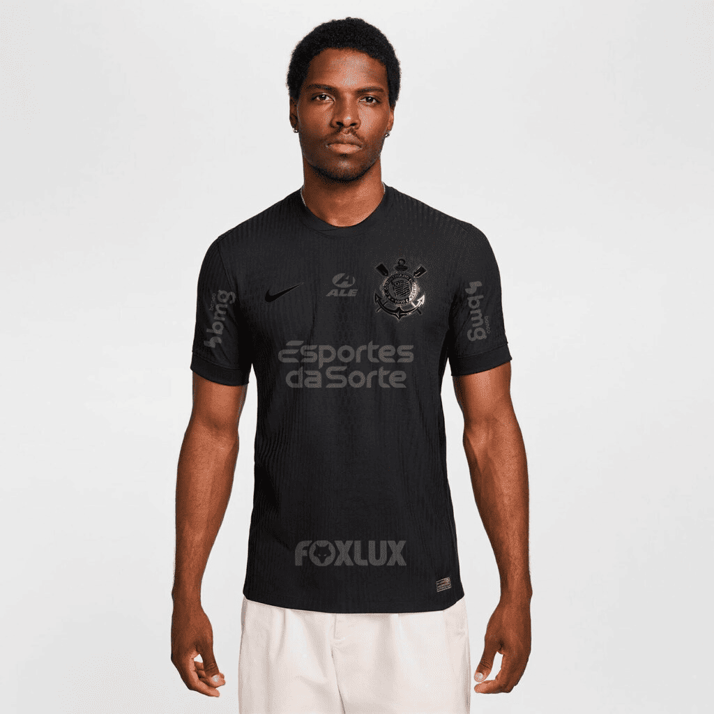 Camisa Nike Corinthians 2024/25 II Jogador Com Patrocínios