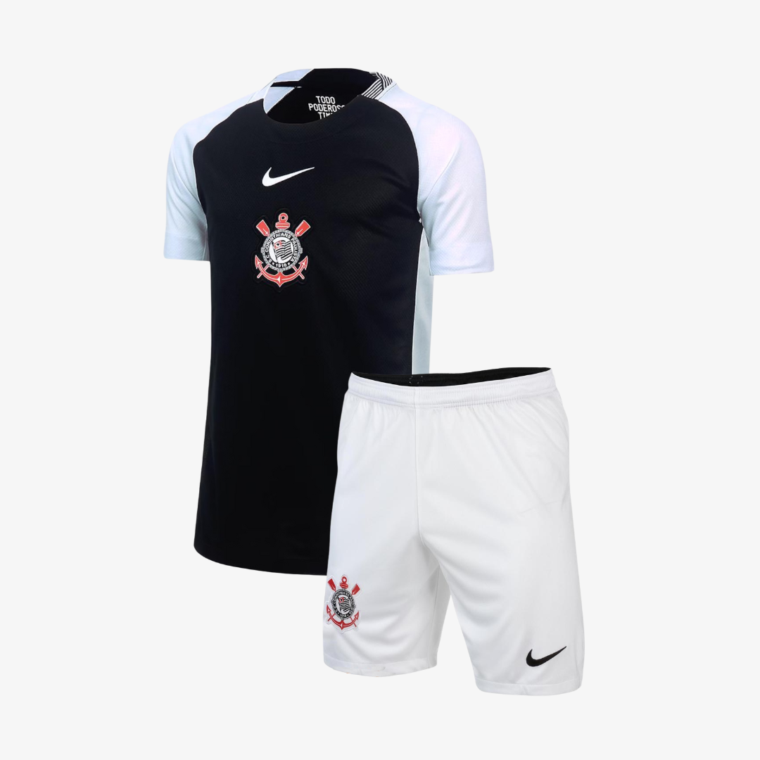 Conjunto Infantil Nike Corinthians 2025/26 II