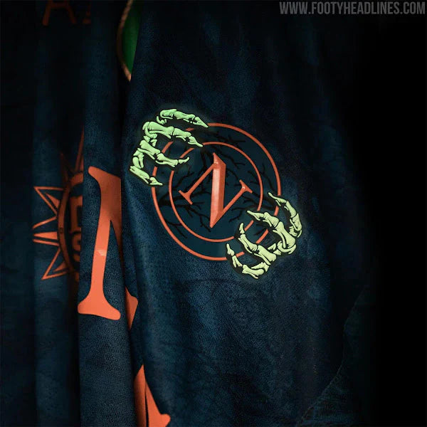 Camisa Napoli EA7 Halloween 25/26 - Azul Naval