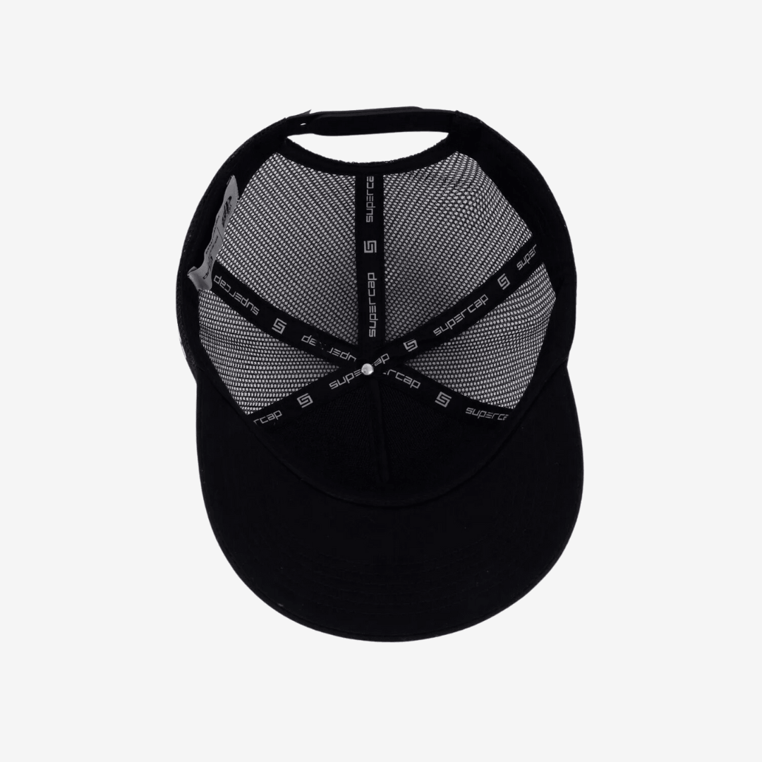 Boné Santos Trucker Preto e Branco