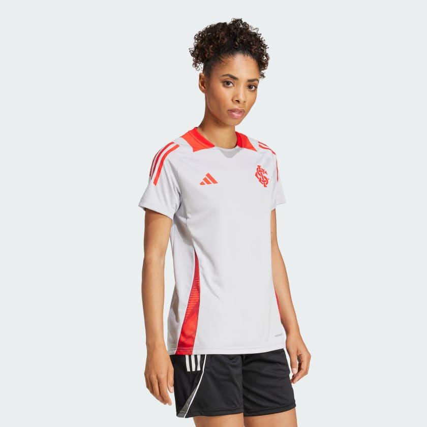 Camisa Feminina Treino Adidas Internacional 2024 Tiro