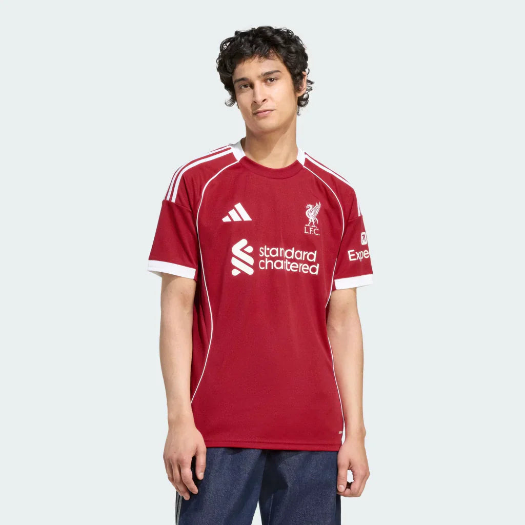 Camisa Liverpool I 25/26 - Torcedor Adidas Masculina - Vermelha