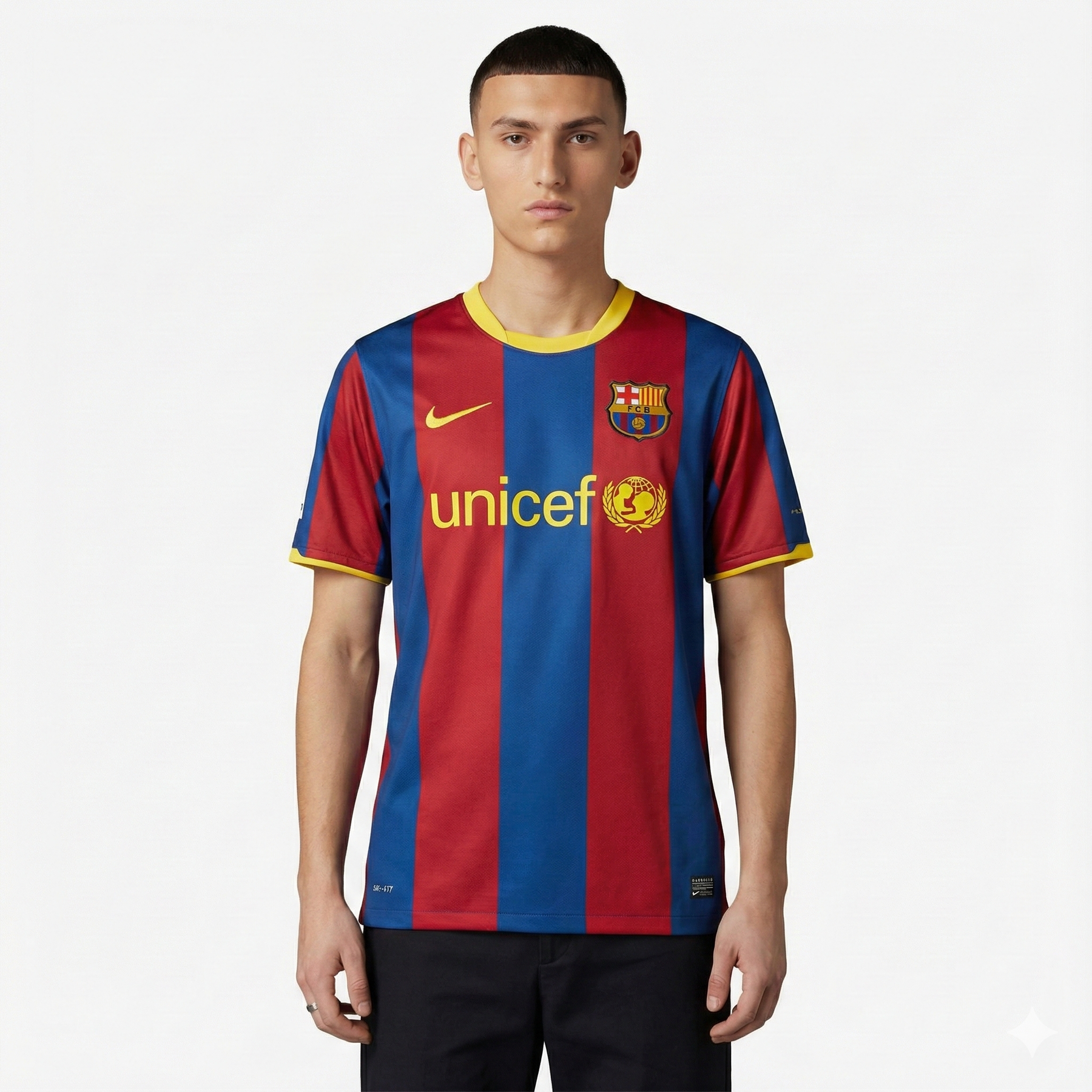 Camisa Retrô Barcelona 2010/11 I