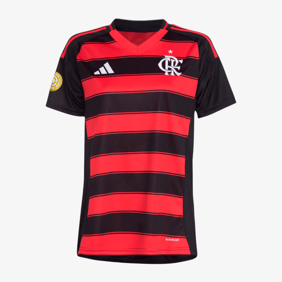 Camisa Feminina Adidas Flamengo 2025/26 I