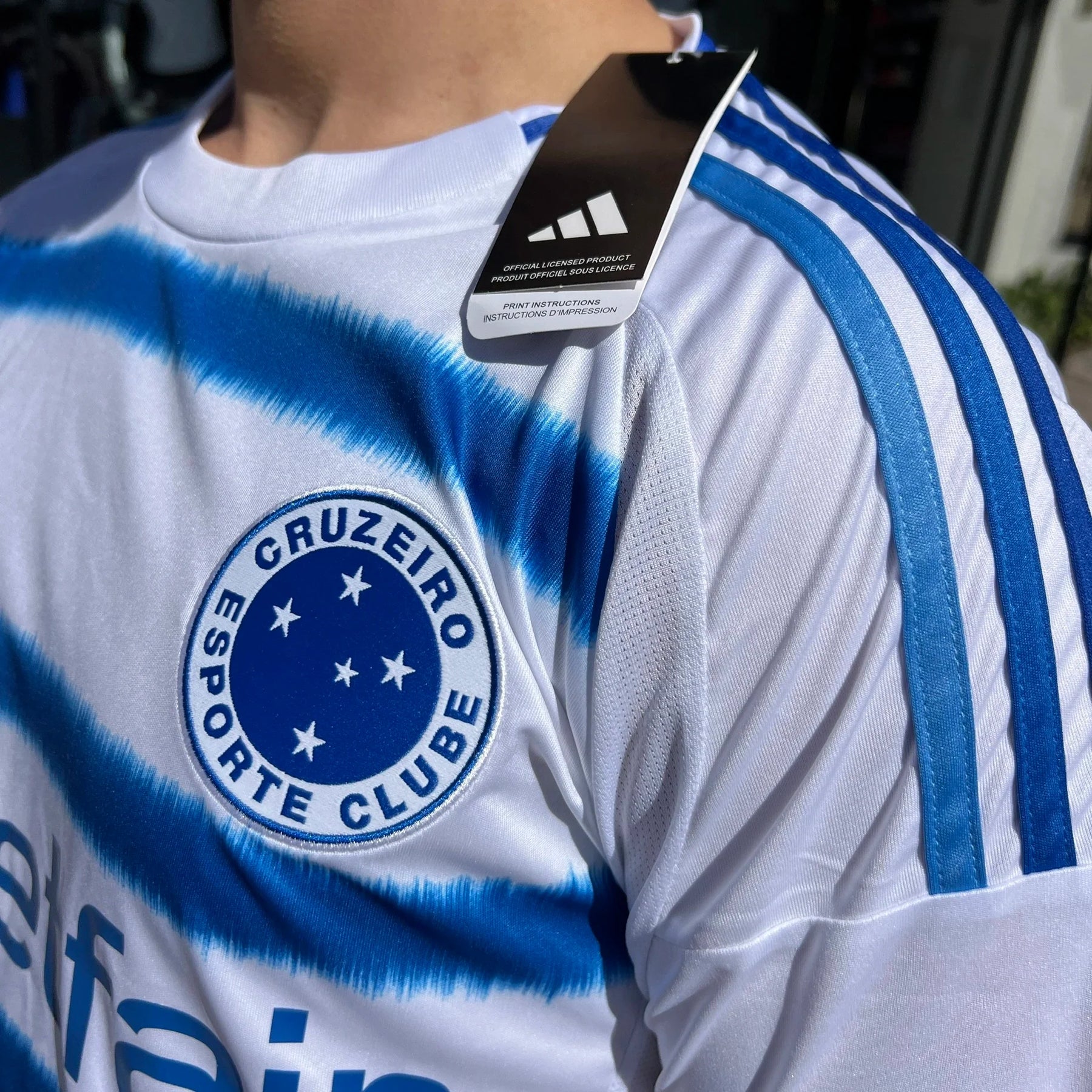 Camisa adidas Cruzeiro 2025/26 II COM PATROCÍNIOS