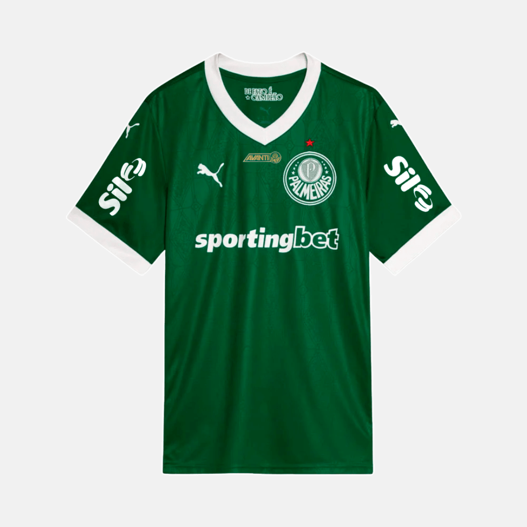 Camisa Puma Palmeiras 2025/26 I Com Patrocínios
