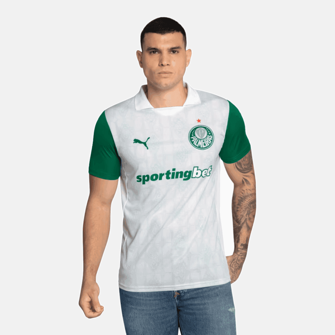 Camisa Puma Palmeiras 2025/26 II - VITOR ROQUE N° 9
