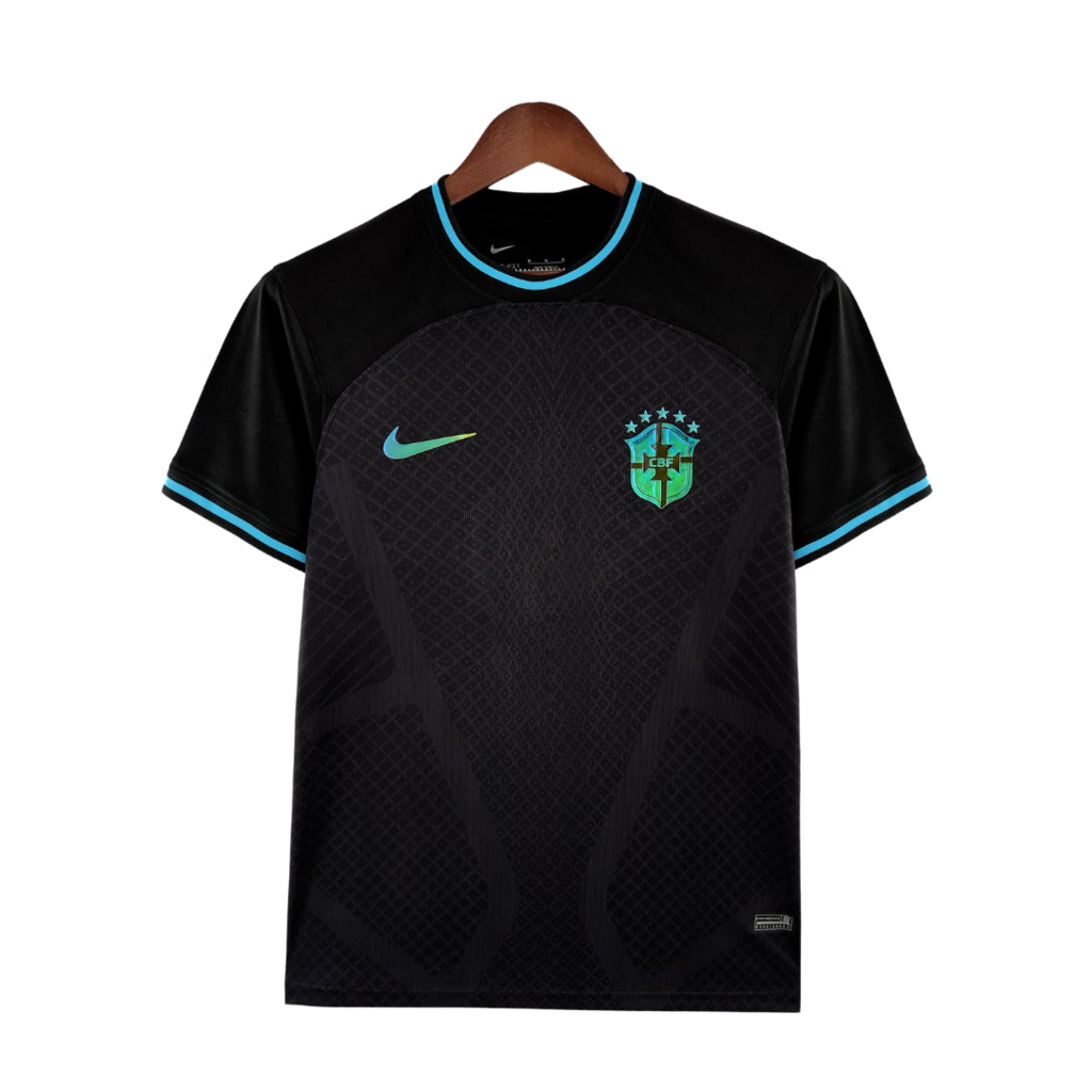 Camisa Seleção Brasileira Refletiva Edição Especial Torcedor Nike Masculina - Preta - (Pronta entrega)