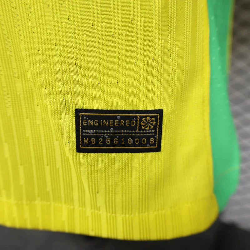 Camisa da Seleção do Brasil I 2025/26 Masculina Amarela Jogador