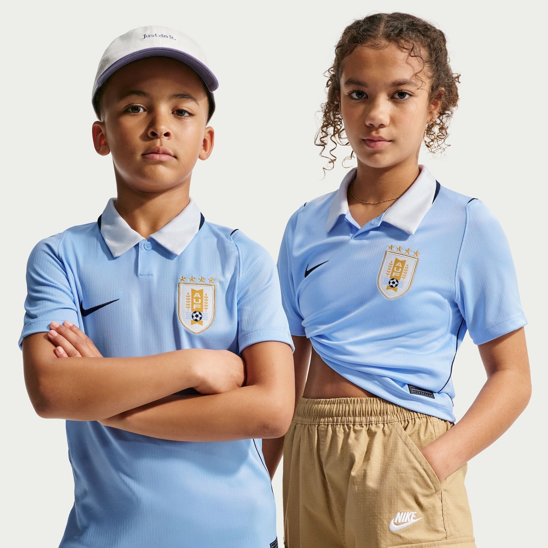 Conjunto Infantil Uruguai 2026/27 I Kit