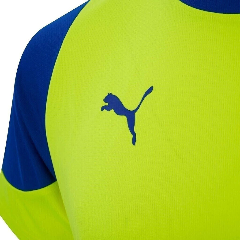 Camisa Olympique Marseille Treino 25/26 - Torcedor Puma Masculina - Verde e azul