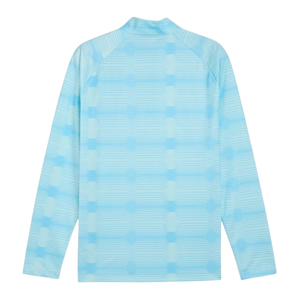 Camisa Olympique Marseille Pre-jogo II 25/26 manga longa - Torcedor Puma Masculina - Azul