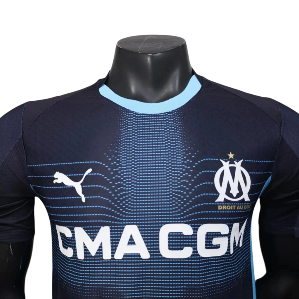 Camisa Olympique Marseille II 25/26 - Jogador Puma Masculina - Azul