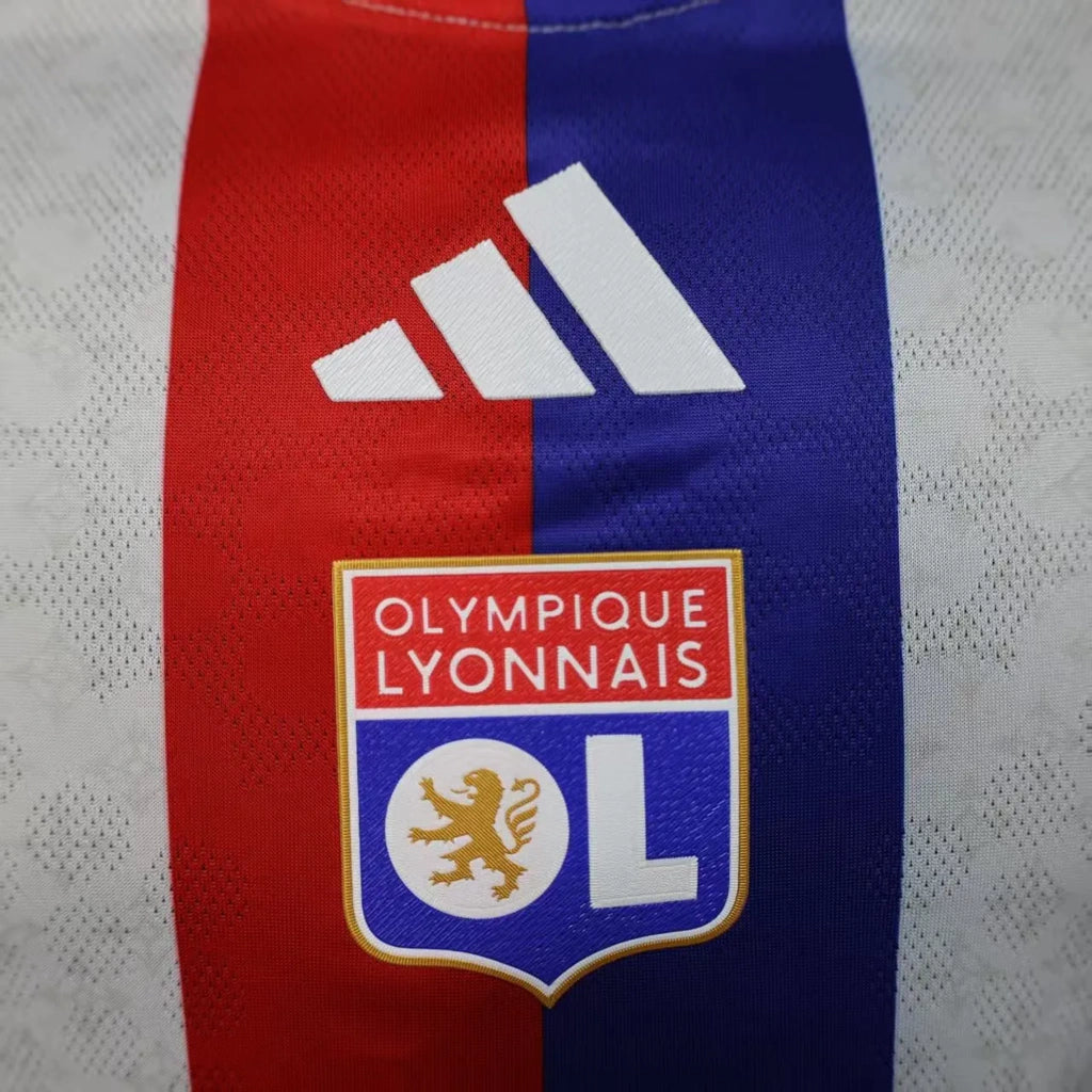 Camisa Lyon I 25/26 - Jogador Adidas Masculina - Branca