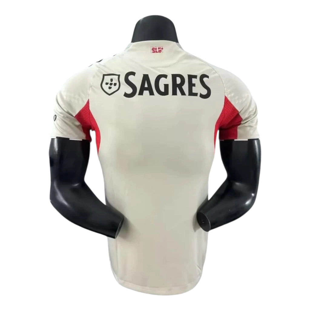 Camisa Benfica II 25/26 - Jogador Adidas Masculina - Bege e vermelha