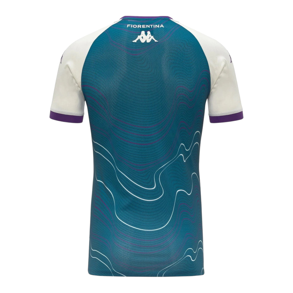 Camisa Fiorentina Pré-jogo II 25/26 - Torcedor Kappa Masculina - Azul