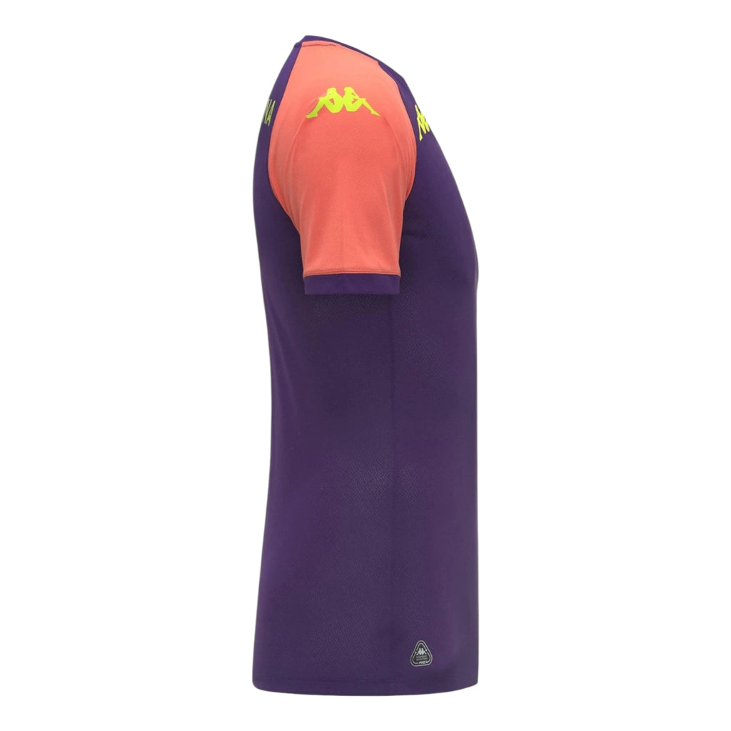 Camisa Fiorentina Treino 25/26 - Torcedor Kappa Masculina - Roxa e laranja