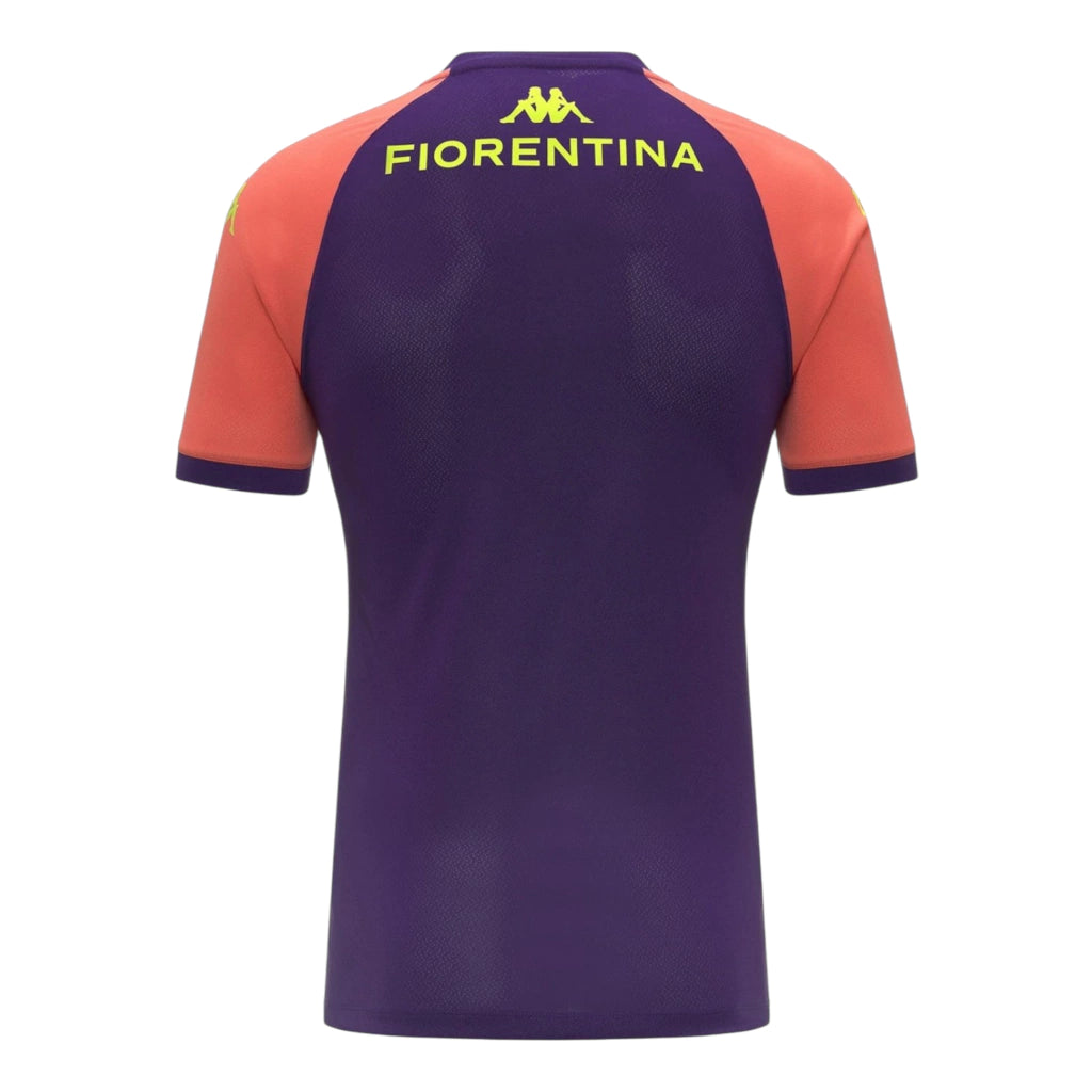 Camisa Fiorentina Treino 25/26 - Torcedor Kappa Masculina - Roxa e laranja