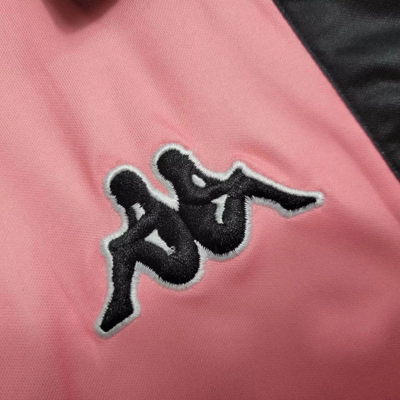 Camisa Retrô Juventus II 1997/1998 manga longa - Kappa Masculina - Rosa