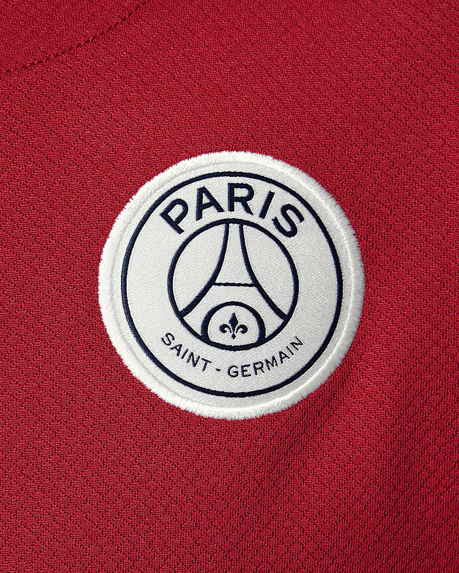Camisa Paris Saint-German Fourth 25/26 manga longa - Torcedor Nike Masculina - Vermelha