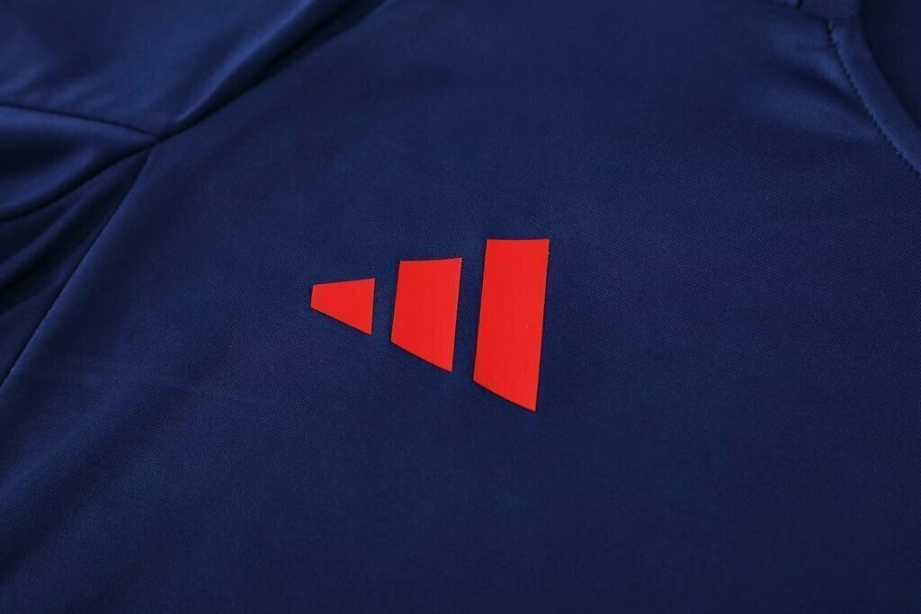 Kit Treino adulto - Camisa e Shorts - Flamengo Adidas 25/26 - Azul
