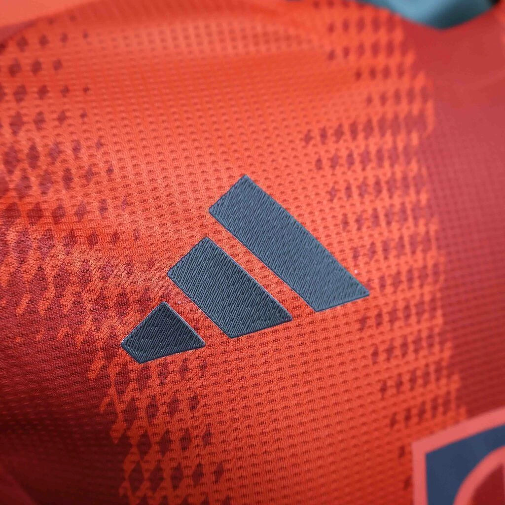 Camisa Bayern de Munique I 24/25 manga longa - Jogador Adidas Masculina - Vermelha