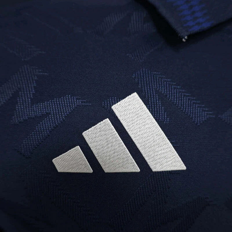 Camisa Manchester United II 24/25 manga longa - Jogador Adidas Masculina - Azul