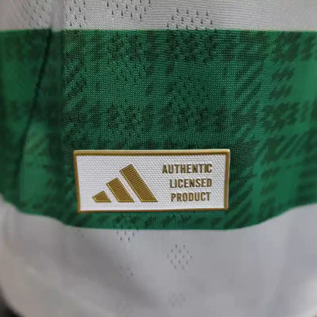Camisa Celtic I 25/26 - Jogador Adidas Masculina - Branca e verde