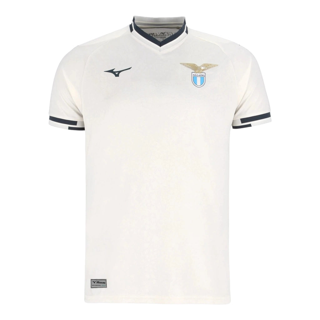 Camisa Lazio II 25/26 - Torcedor Mizuno Masculina - Branca