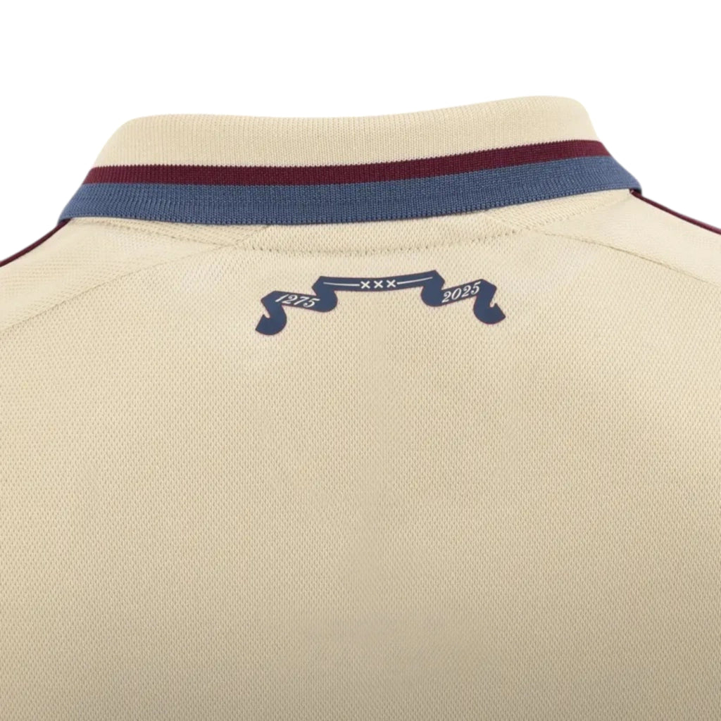 Camisa Ajax III 25/26 - Torcedor Adidas Feminina - Bege e azul