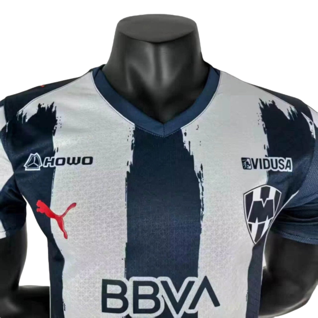 Camisa Monterrey I 25/26 - Jogador Puma Masculina - Azul e branca