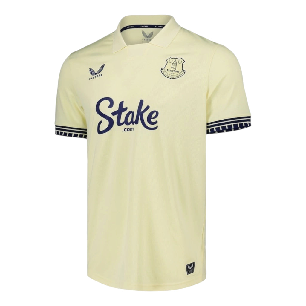 Camisa Everton II 25/26 - Torcedor Castore Masculina - Amarela
