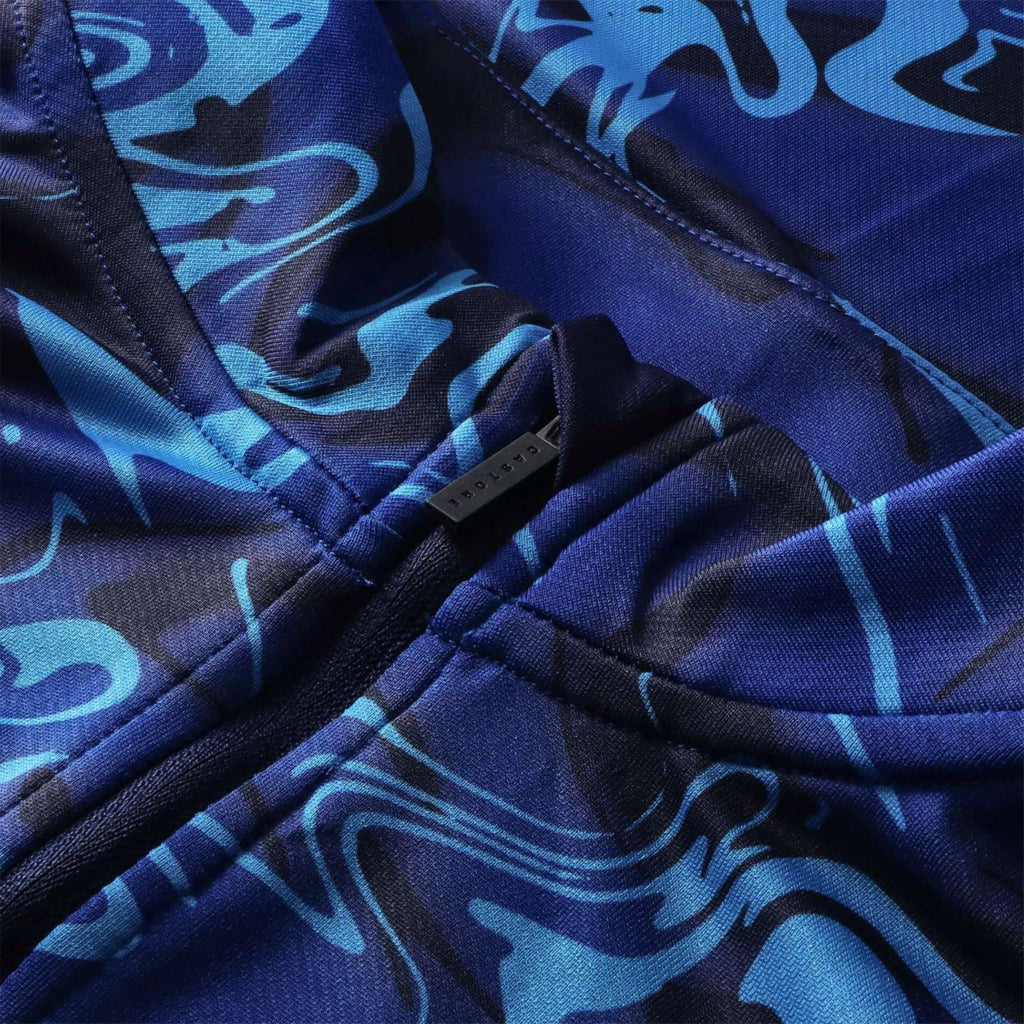 Camisa Everton Pré-jogo 25/26 manga longa - Torcedor Castore Masculina - Azul