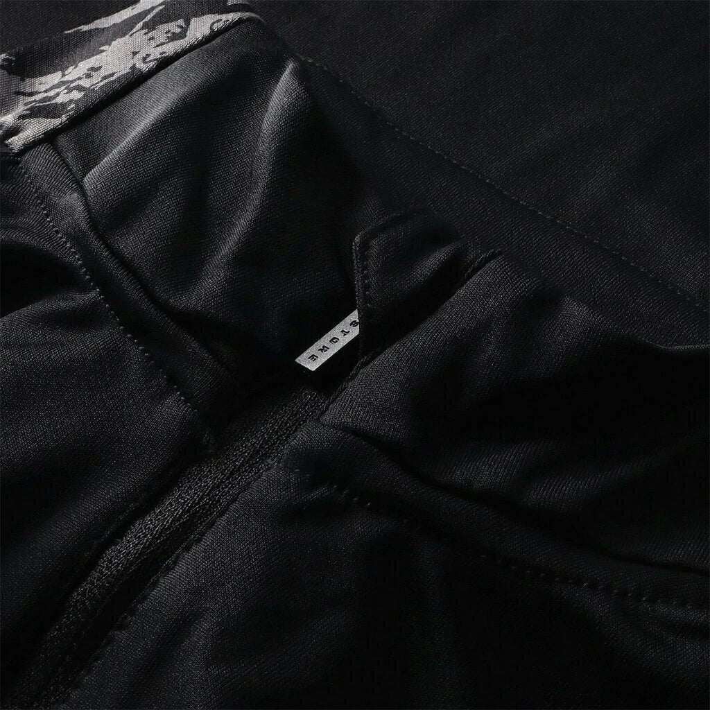 Camisa Everton 25/26 manga longa - Torcedor Castore Masculina - Preta e cinza