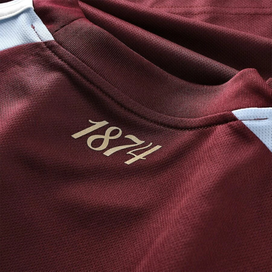 Camisa Aston Villa I 25/26 - Torcedor Adidas Feminina - Vinho e azul