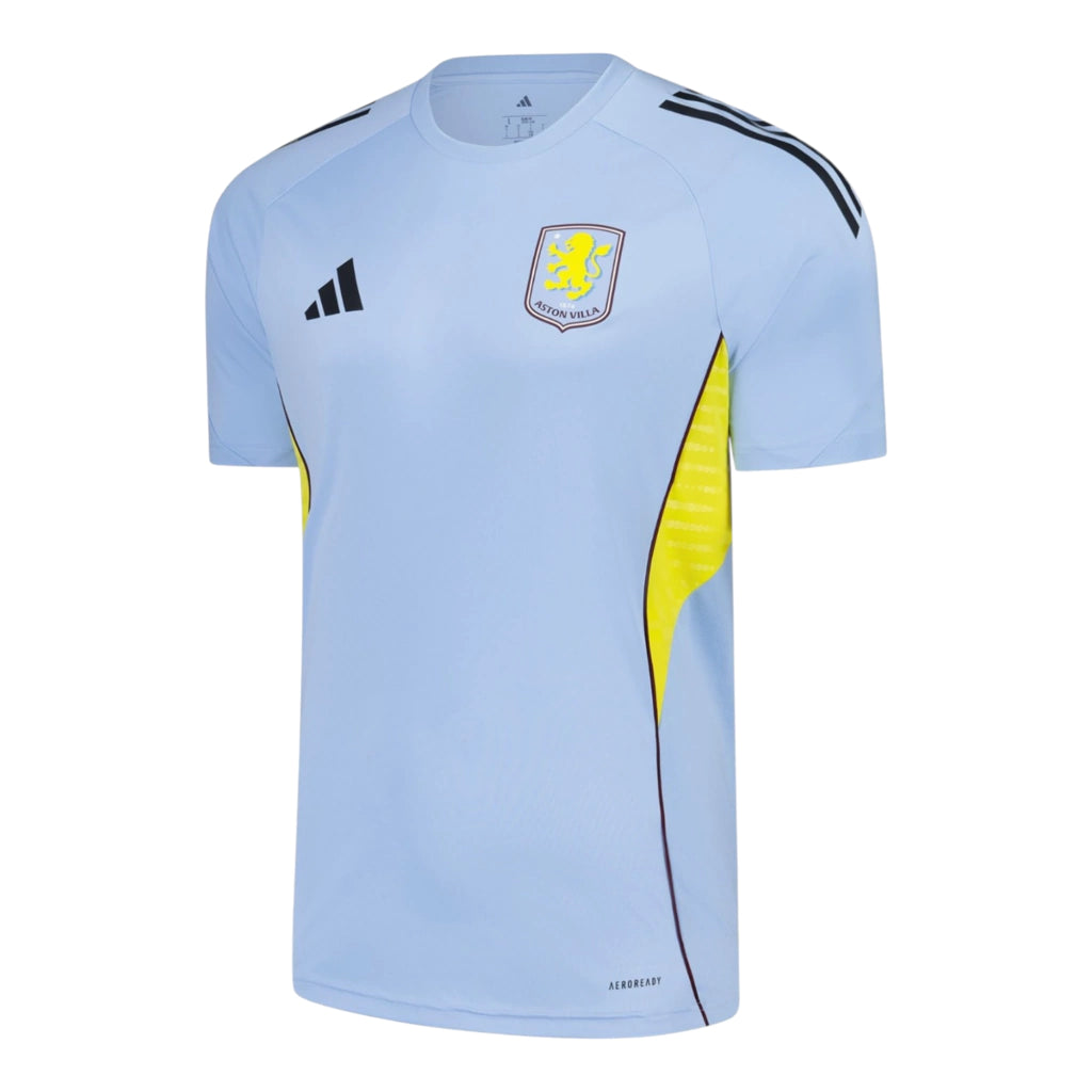 Camisa Aston Villa Treino 25/26 - Torcedor Adidas Masculina - Azul