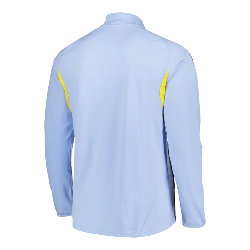 Camisa Aston Villa Treino 25/26 manga longa - Torcedor Adidas Masculina - Azul