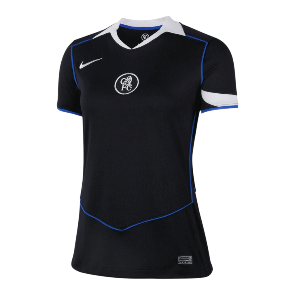 Camisa Chelsea III 25/26 - Torcedor Nike Feminina - Preta