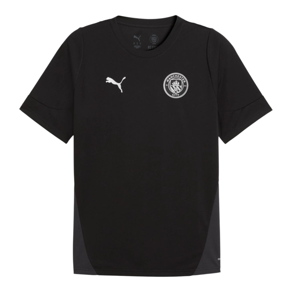 Camisa Manchester City Treino 25/26 - Torcedor Puma Masculina - Preta
