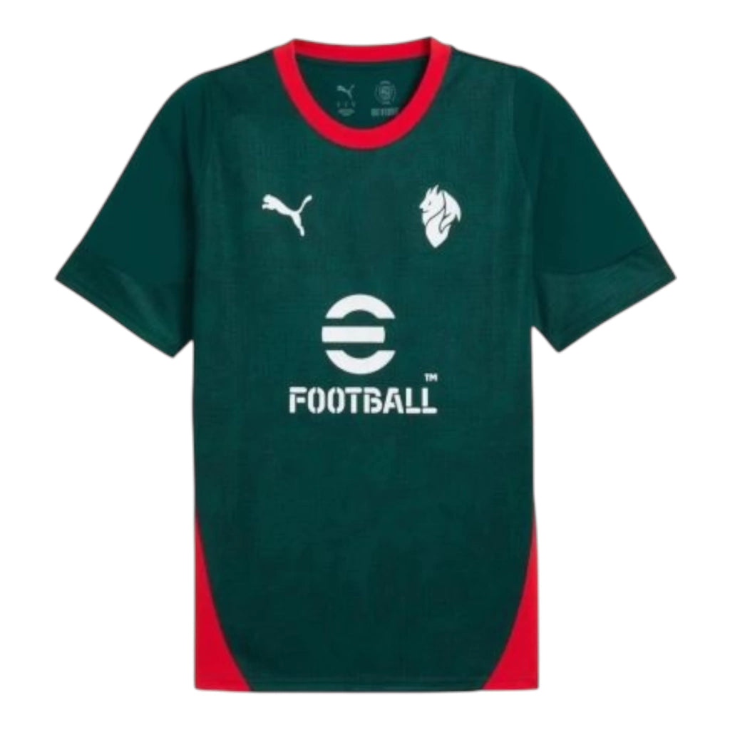 Camisa AC Milan Treino 25/26 - Torcedor Puma Masculina - Verde