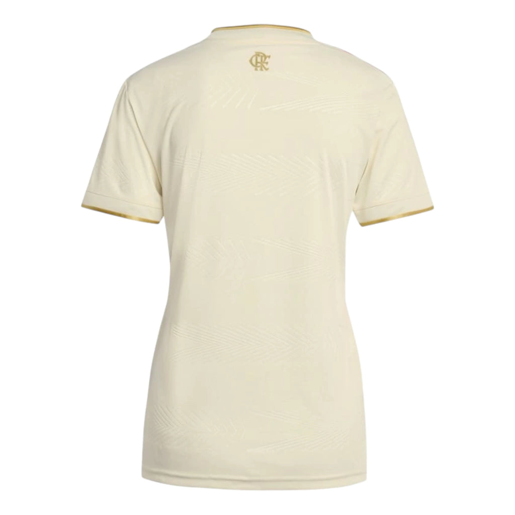 Camisa Flamengo III 25/26 - Torcedor Adidas Feminina - Amarela