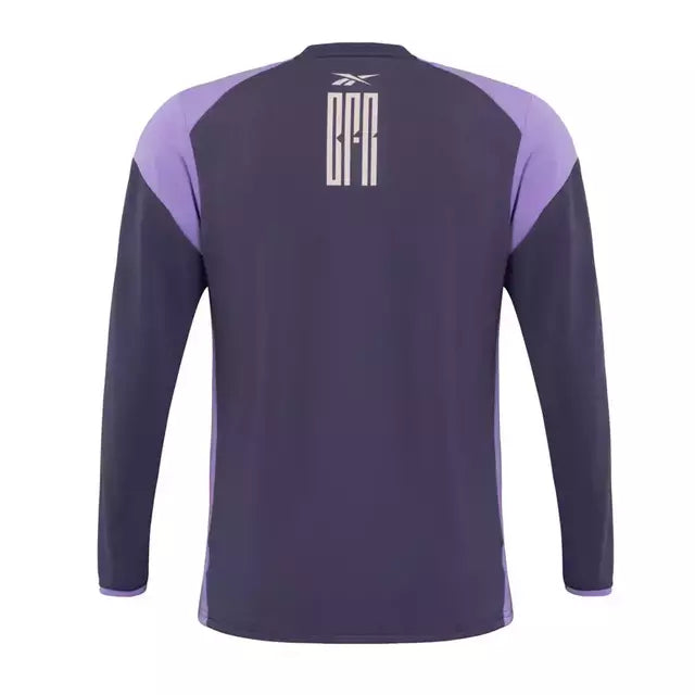 Camisa Botafogo Treino 25/26 manga longa - Torcedor Reebok Masculina - Roxa