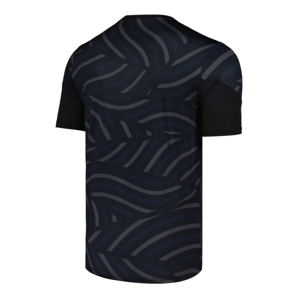 Camisa Everton Pré-jogo III 25/26 - Torcedor Castore Masculina - Preta e cinza