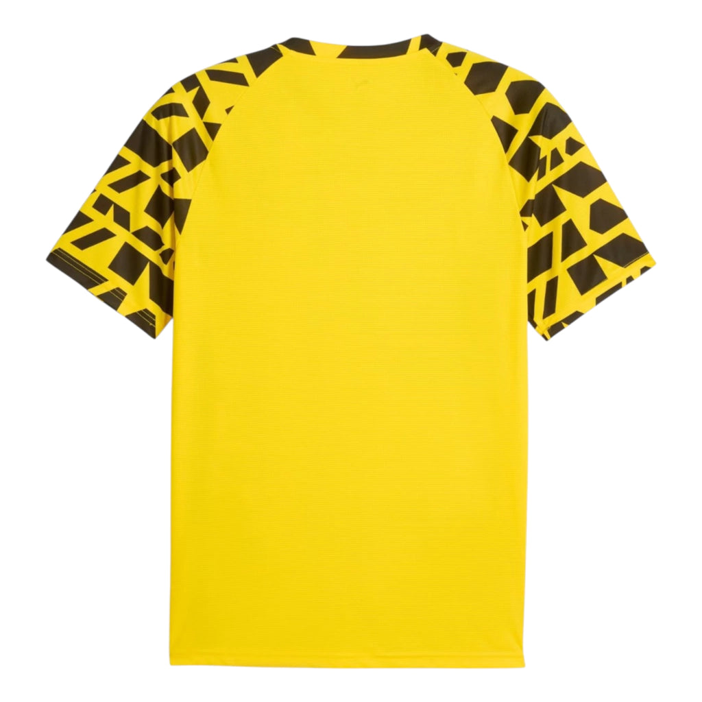 Camisa Borussia Dortmund Pré-jogo 25/26 - Torcedor Puma Masculina - Amarela e preta