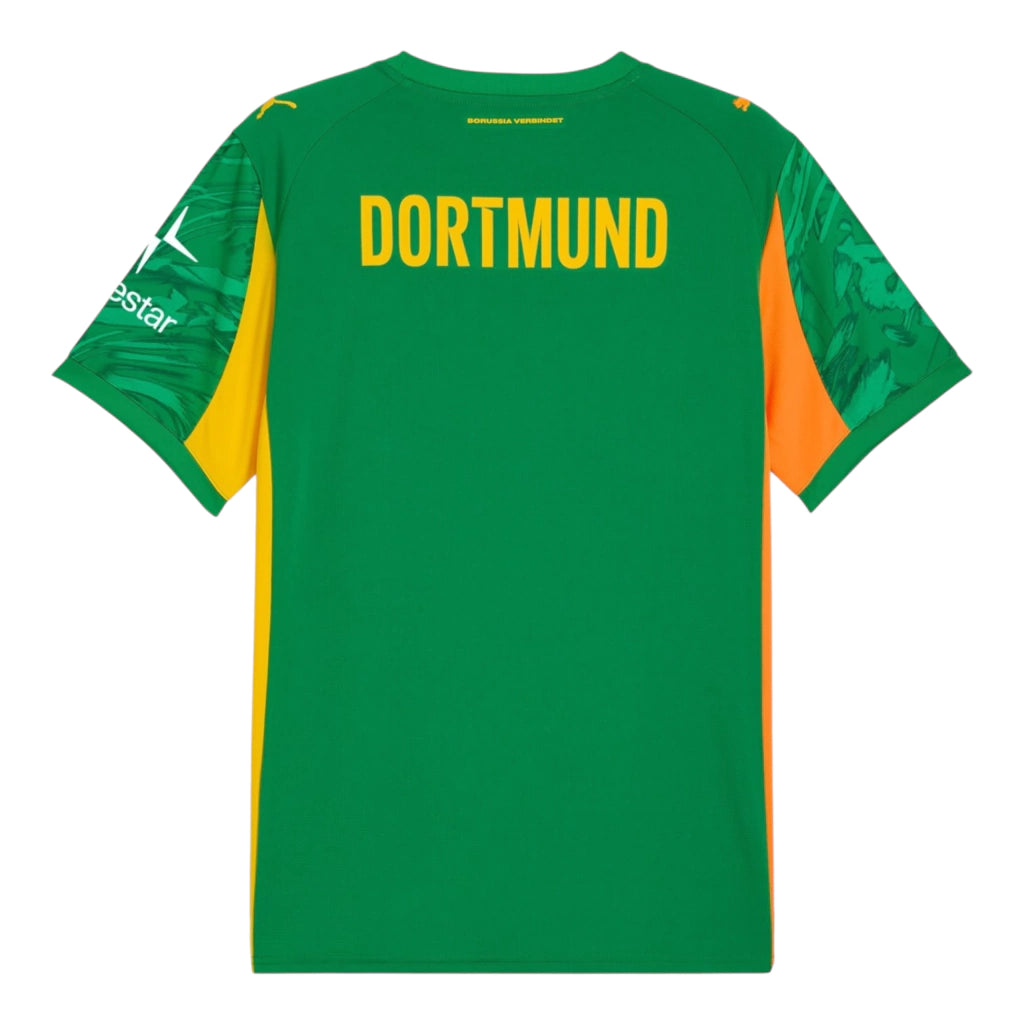 Camisa Borussia Dortmund Goleiro I 25/26 - Torcedor Puma Masculina - Verde