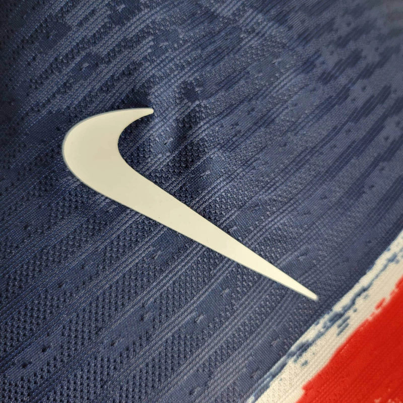 Camisa Paris Saint-Germain I 24/25 manga longa - Jogador Nike Masculina - Azul