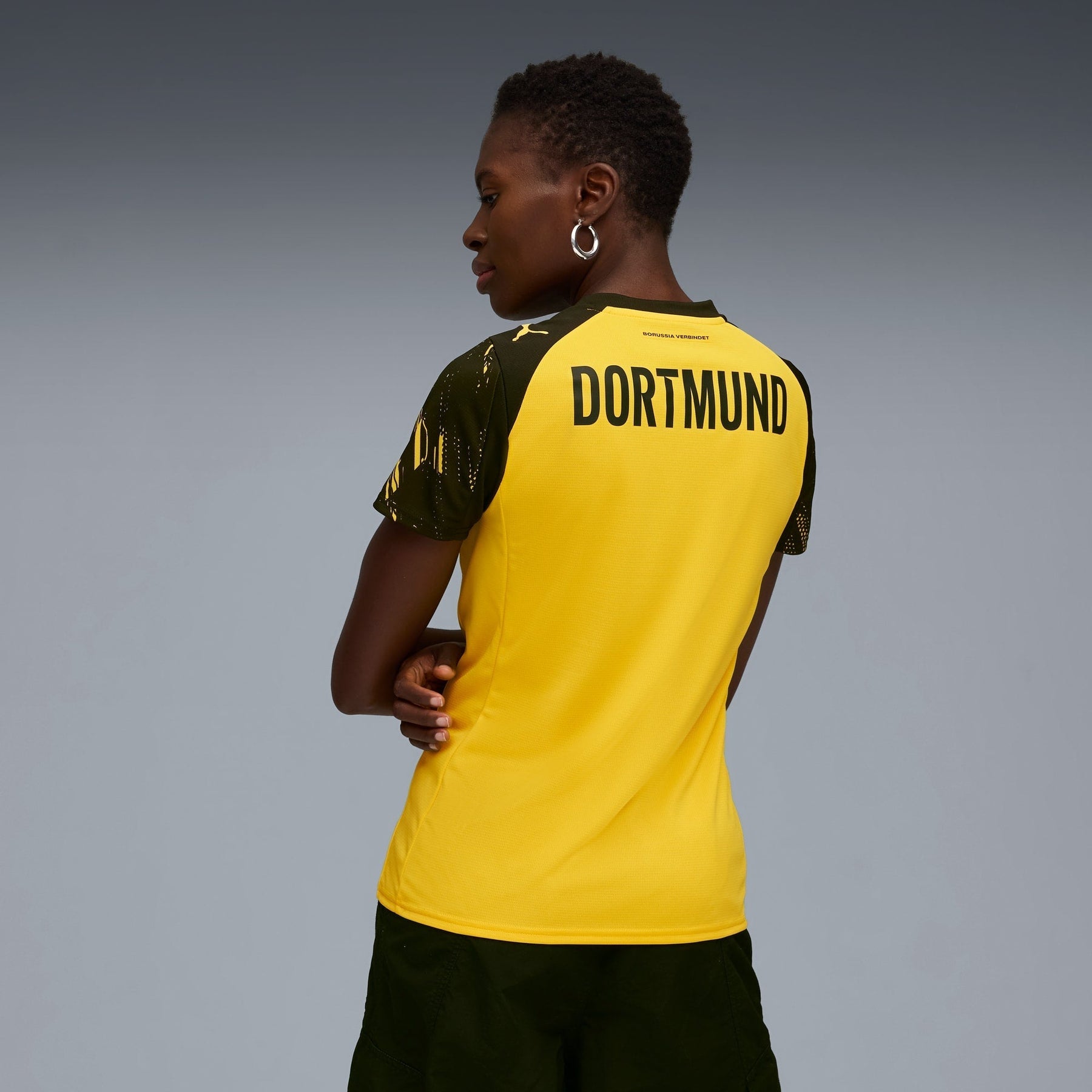 Camisa Feminina Puma Borussia Dortmund 2025/26 I
